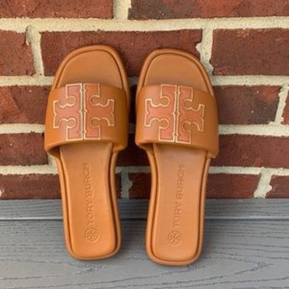 Tory Burch Double T Sport Slide Sandal